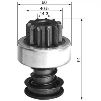 Startmotor Drive Bendix